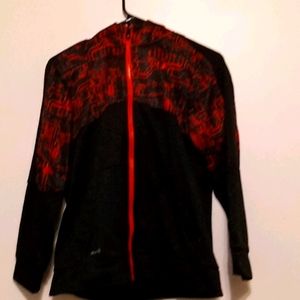 Red and black jacket